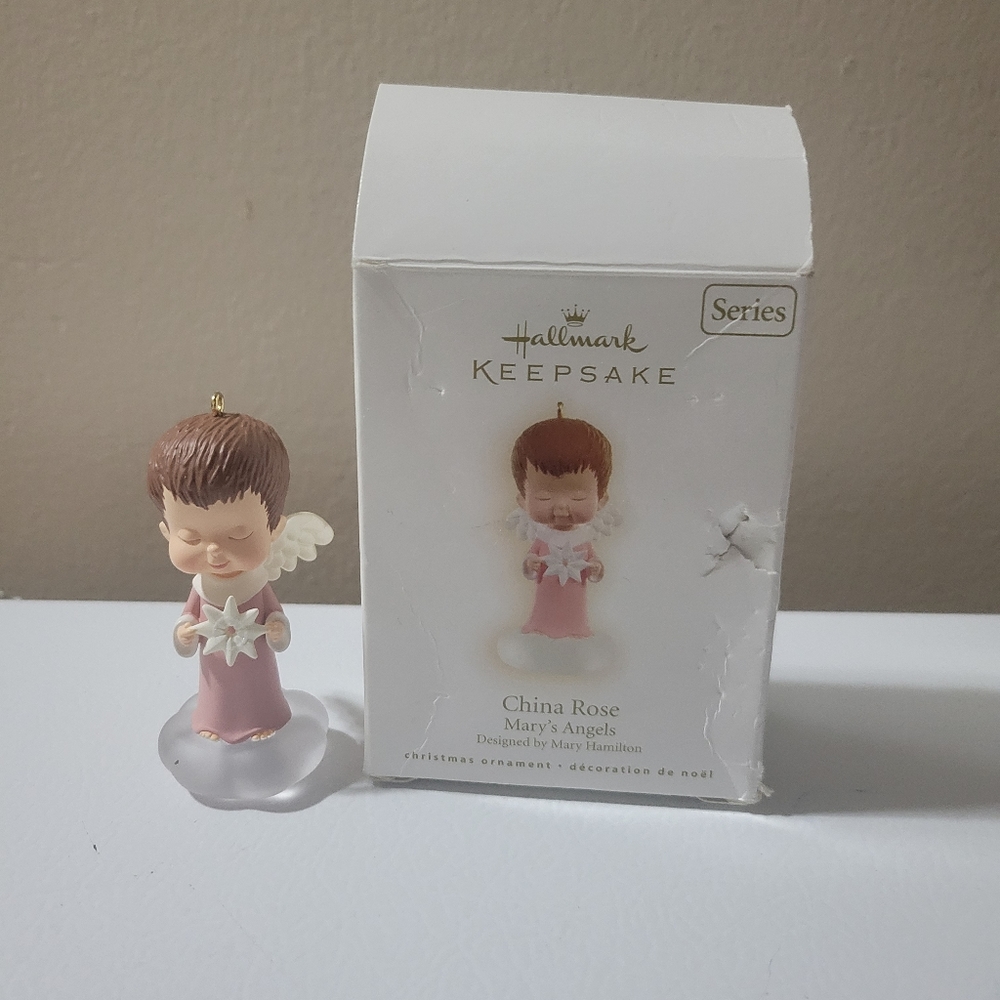 Hallmark Keepsake China Rose Ornament